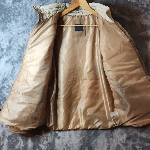 Nomad Jacket Men XL Brown Tan Josiah Quilted Puffer Full Zip Outdoor Winter Cozy - Picture 6 of 11